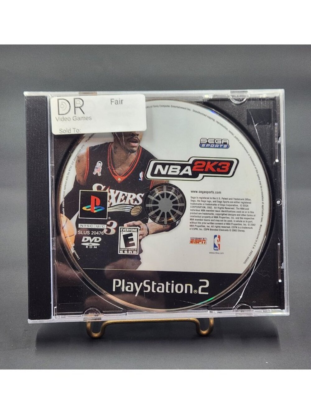 NBA 2K3 for PlayStation 2